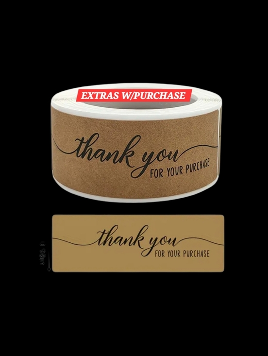 Shipping Supplies Other - 120ct. Kraft "Thank You For Your Purchase" Bonus 3 Random Polymailers